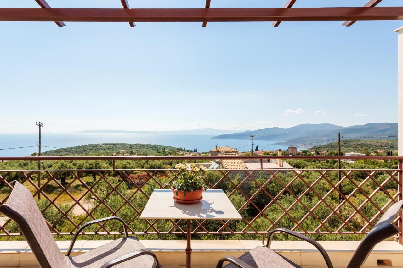 Villa Armonia, Sunset View And Relaxing Beach Vibe Proástion エクステリア 写真
