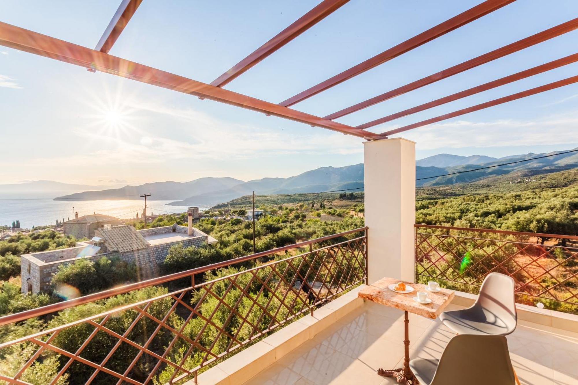 Villa Armonia, Sunset View And Relaxing Beach Vibe Proástion エクステリア 写真