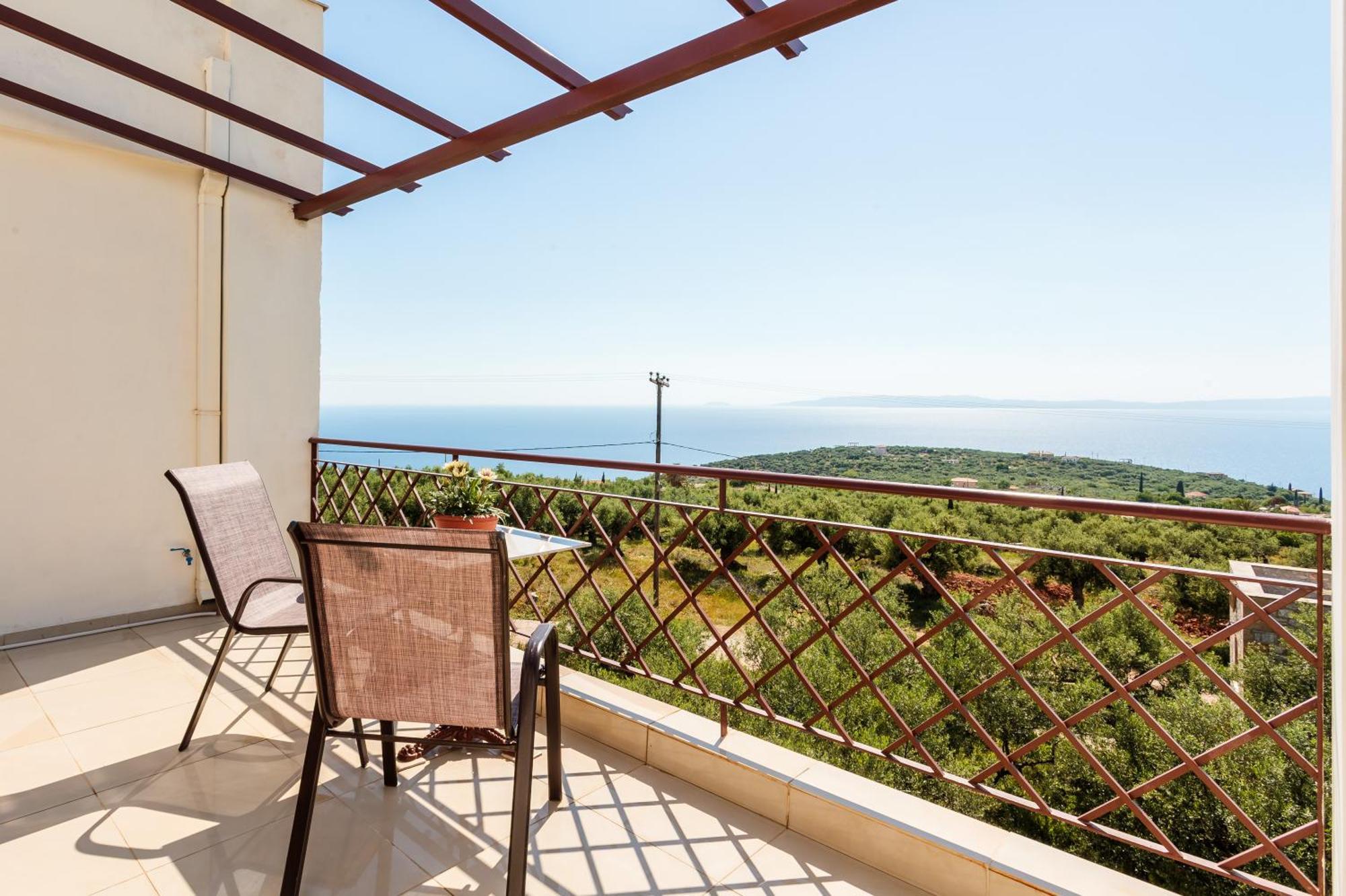 Villa Armonia, Sunset View And Relaxing Beach Vibe Proástion エクステリア 写真